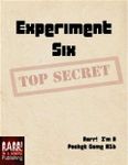 RPG Item: Rarr! I'm a Pocket Game #16: Experiment Six