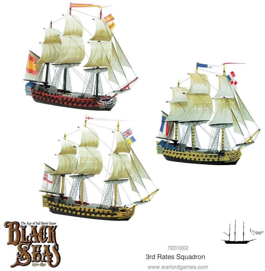 Black Seas: 3rd Rates Squadron (1770 - 1830)