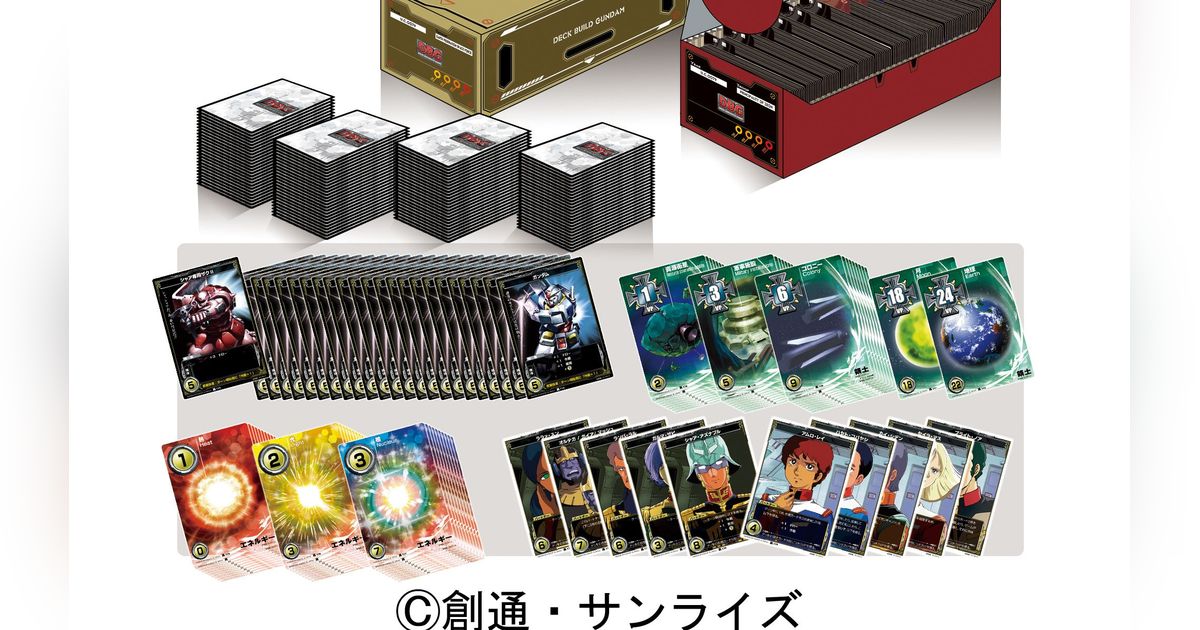Deckbuild Mobile Suit Gundam | Board Game | BoardGameGeek