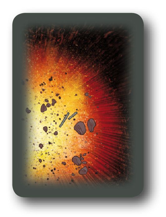 Coperta Rockwell:  Explosion Cards