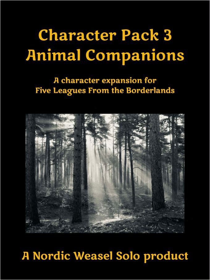 Character Pack 3: Animal Companions – A Character Expansion for Five Leagues from the Borderlands cover