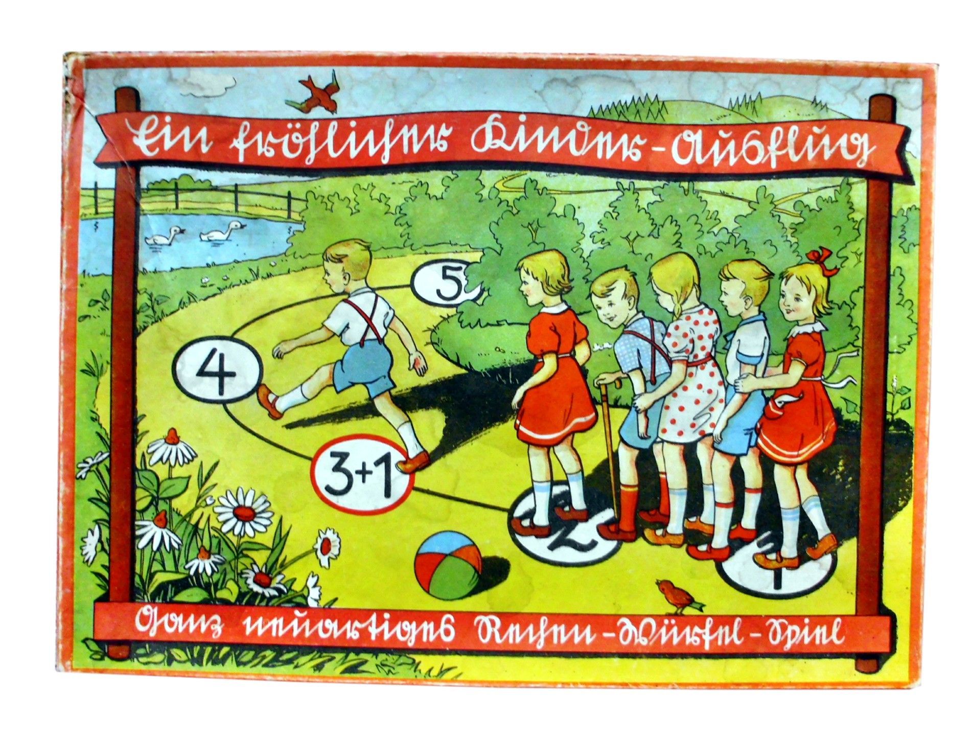 Ein fröhlicher Kinderausflug
