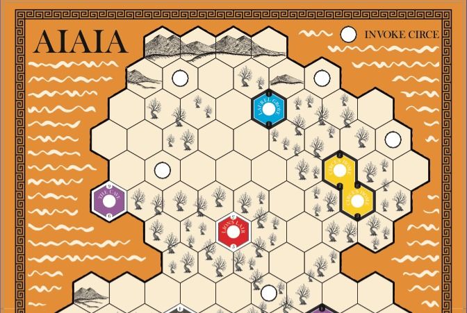 Aiaia (fan expansion for Age of Steam)