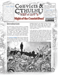 RPG Item: Convicts & Cthulhu: Ticket of Leave #06: Night of the Convict Dead