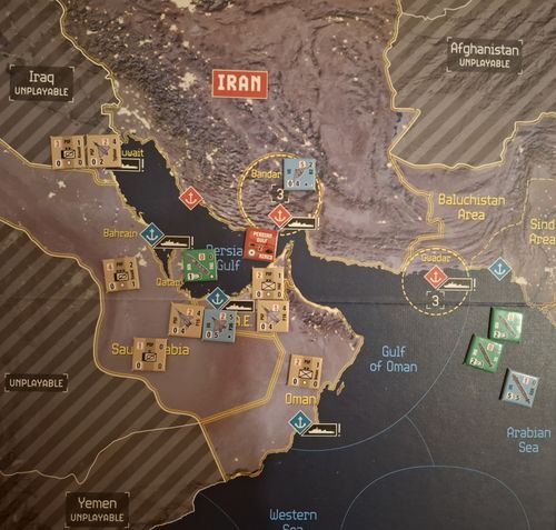 Persian Gulf Scenario | Red Dragon / Green Crescent