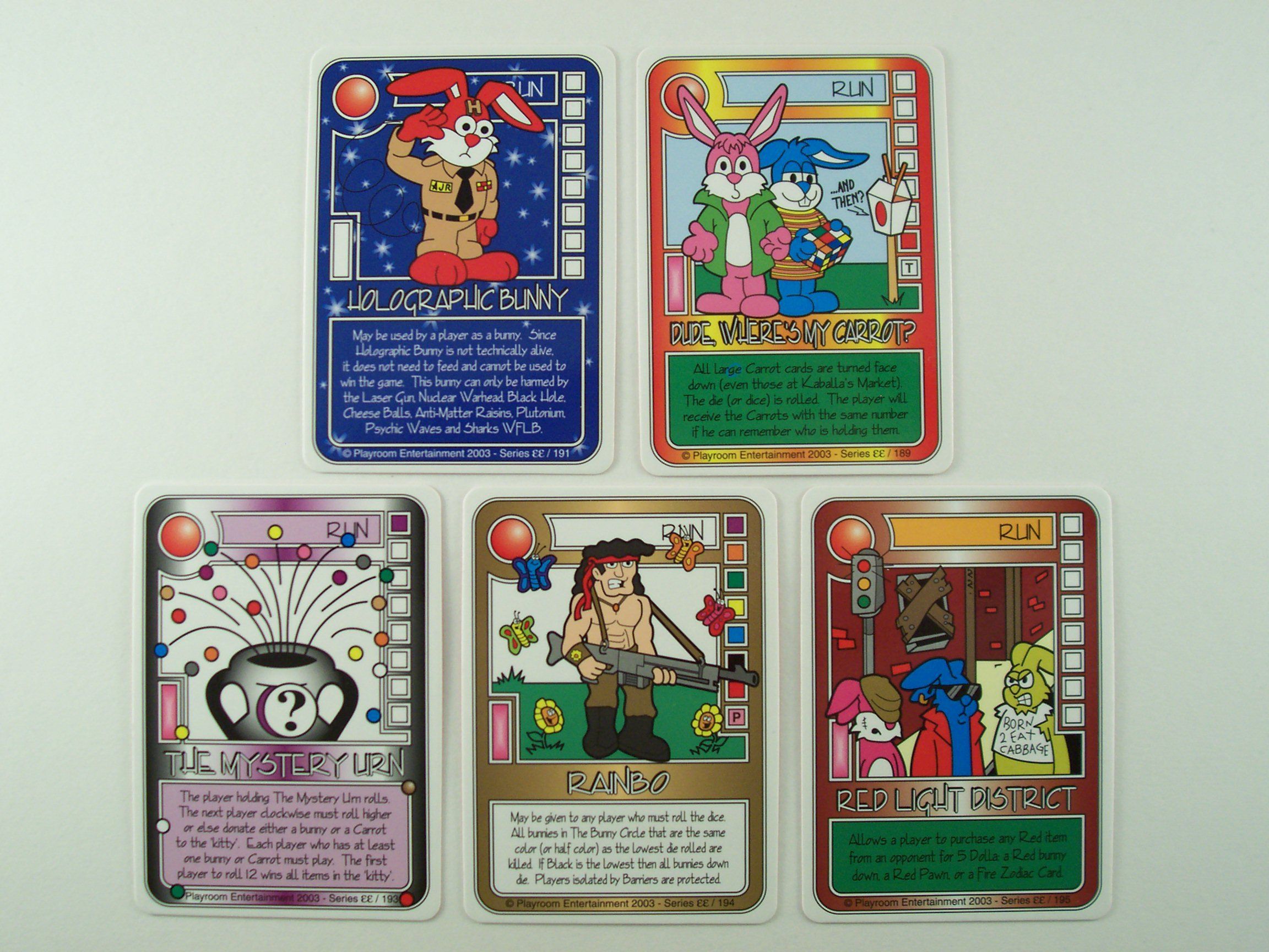 Killer Bunnies and the Quest for the Magic Carrot: RED Booster | Image |  BoardGameGeek