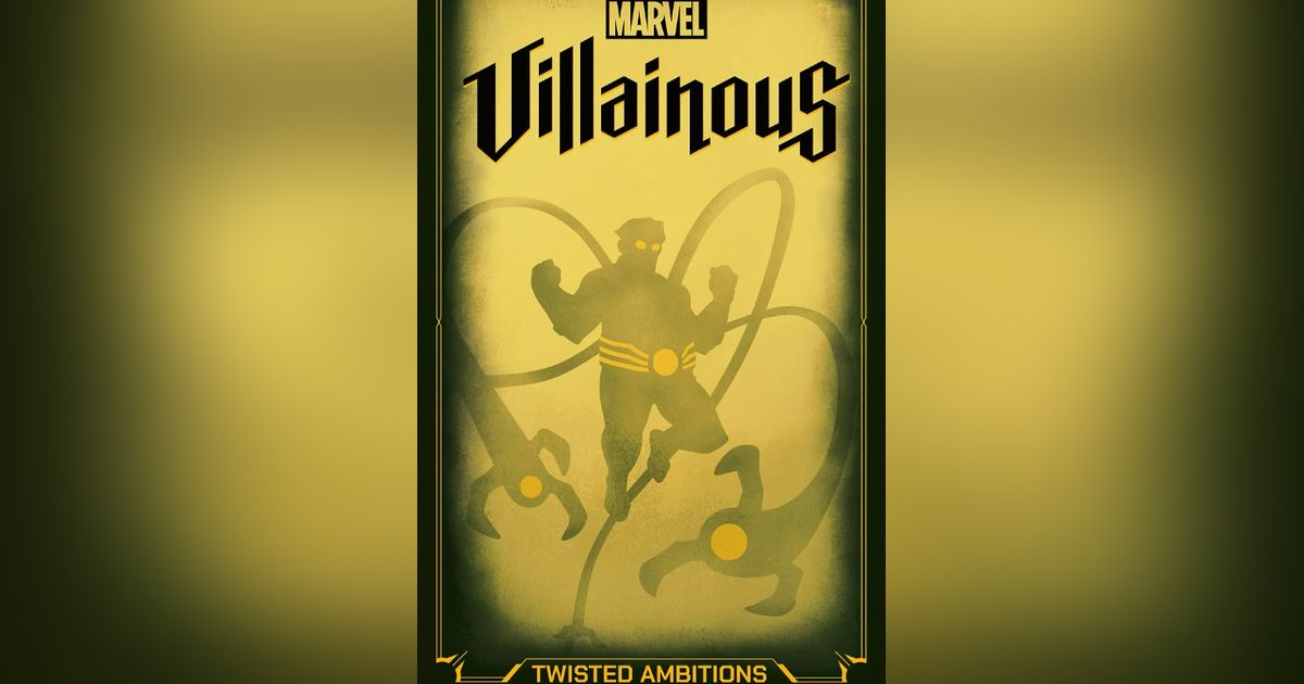 Marvel Villainous Twisted Ambitions Strategy Board Game New 2023