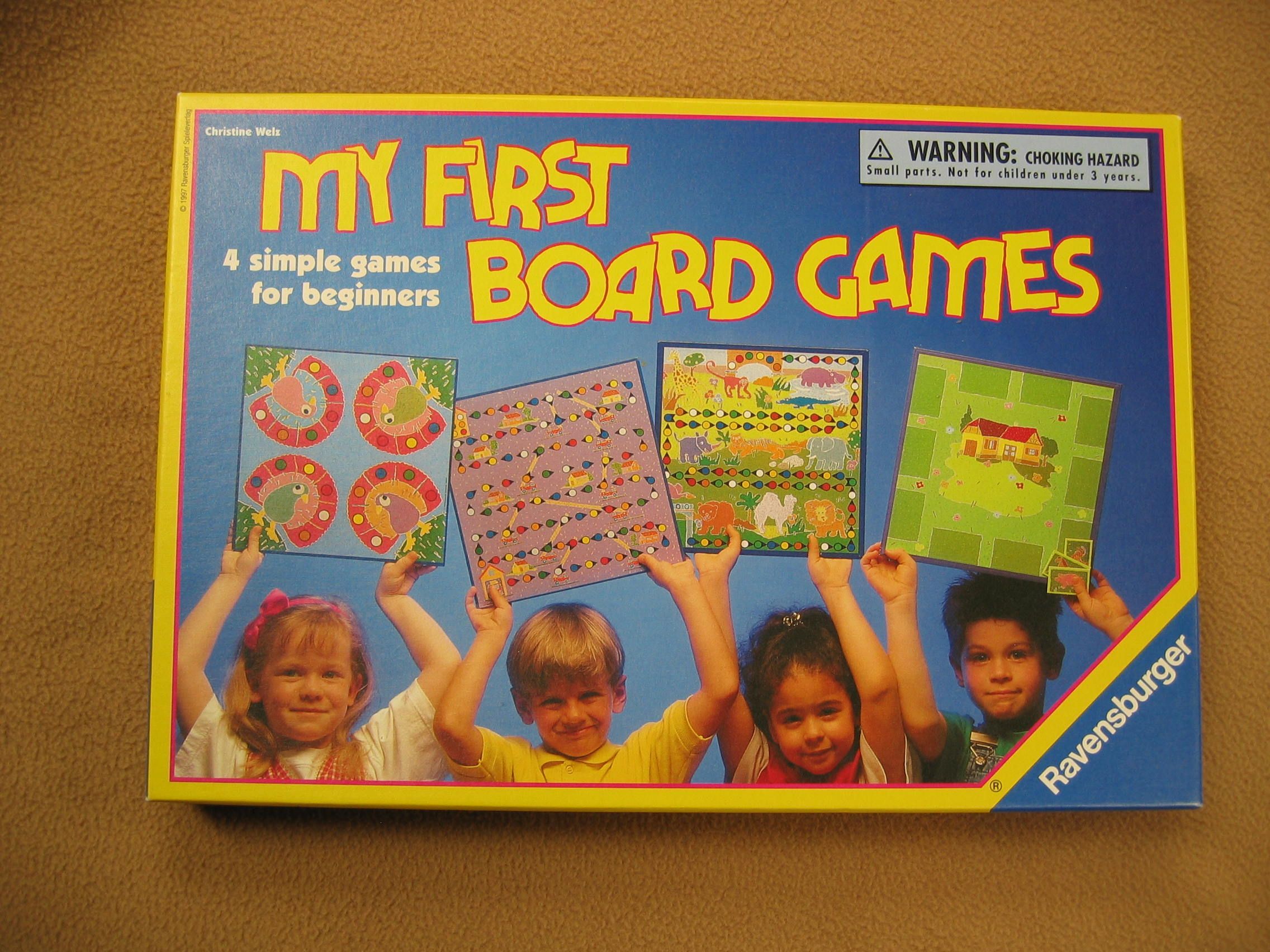 My First Board Games cover art