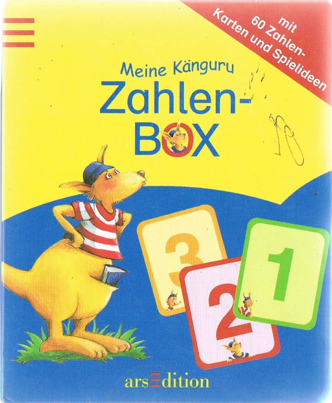 Meine Känguru Zahlen-Box box art