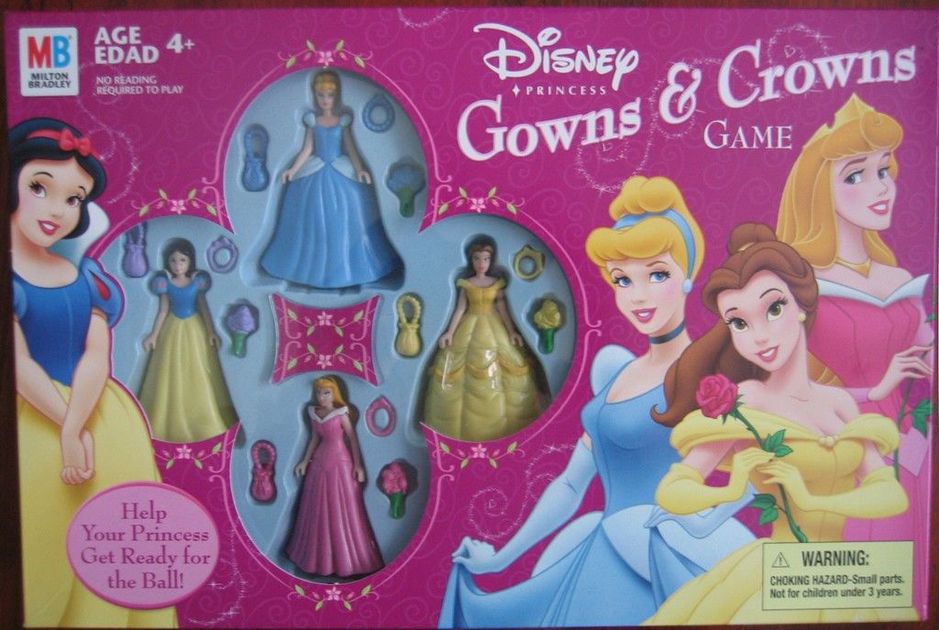 2005 Disney Gowns and Crowns Game Pieces 