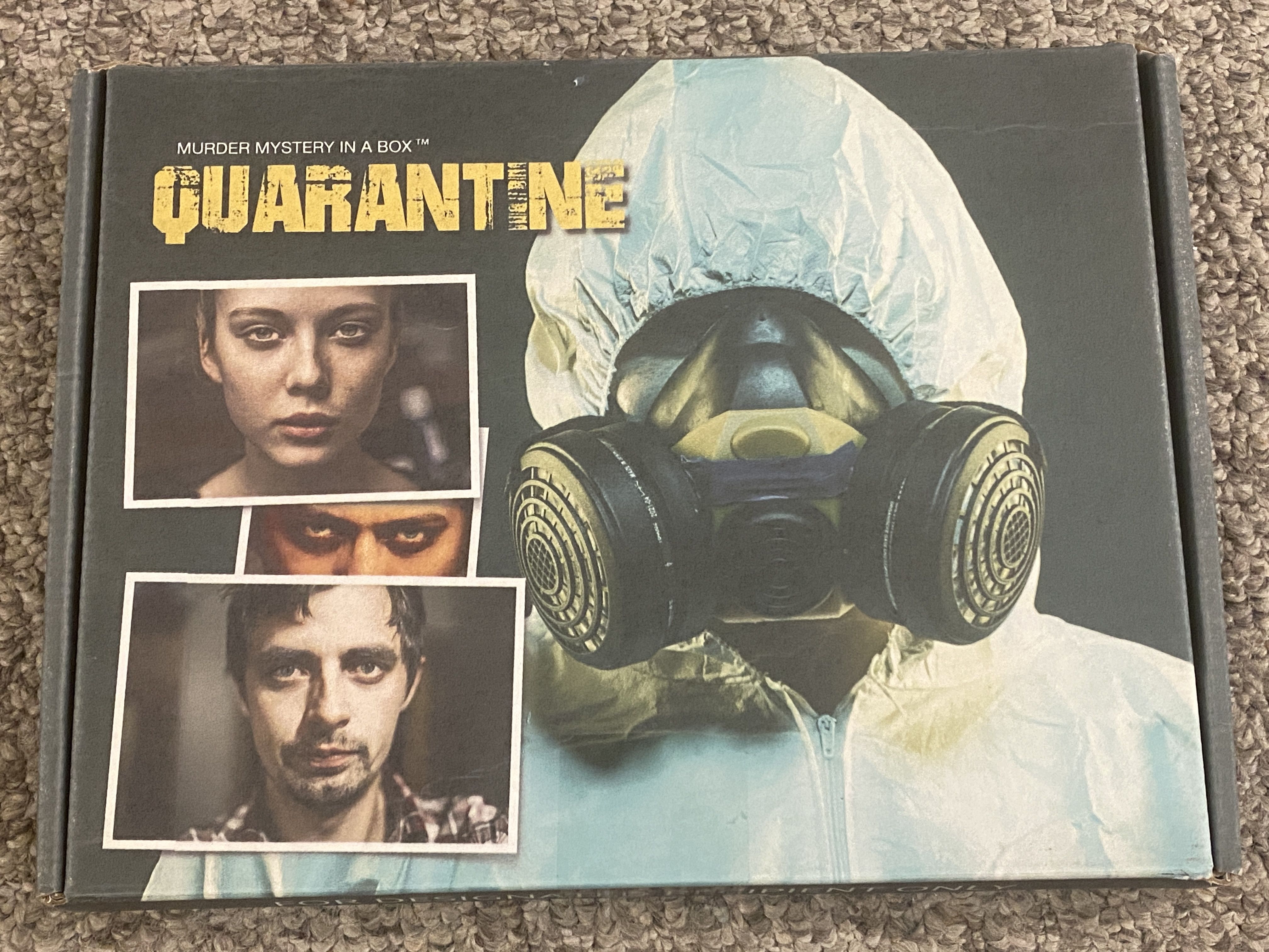 Cover art for Murder Mystery in a Box: Quarantine