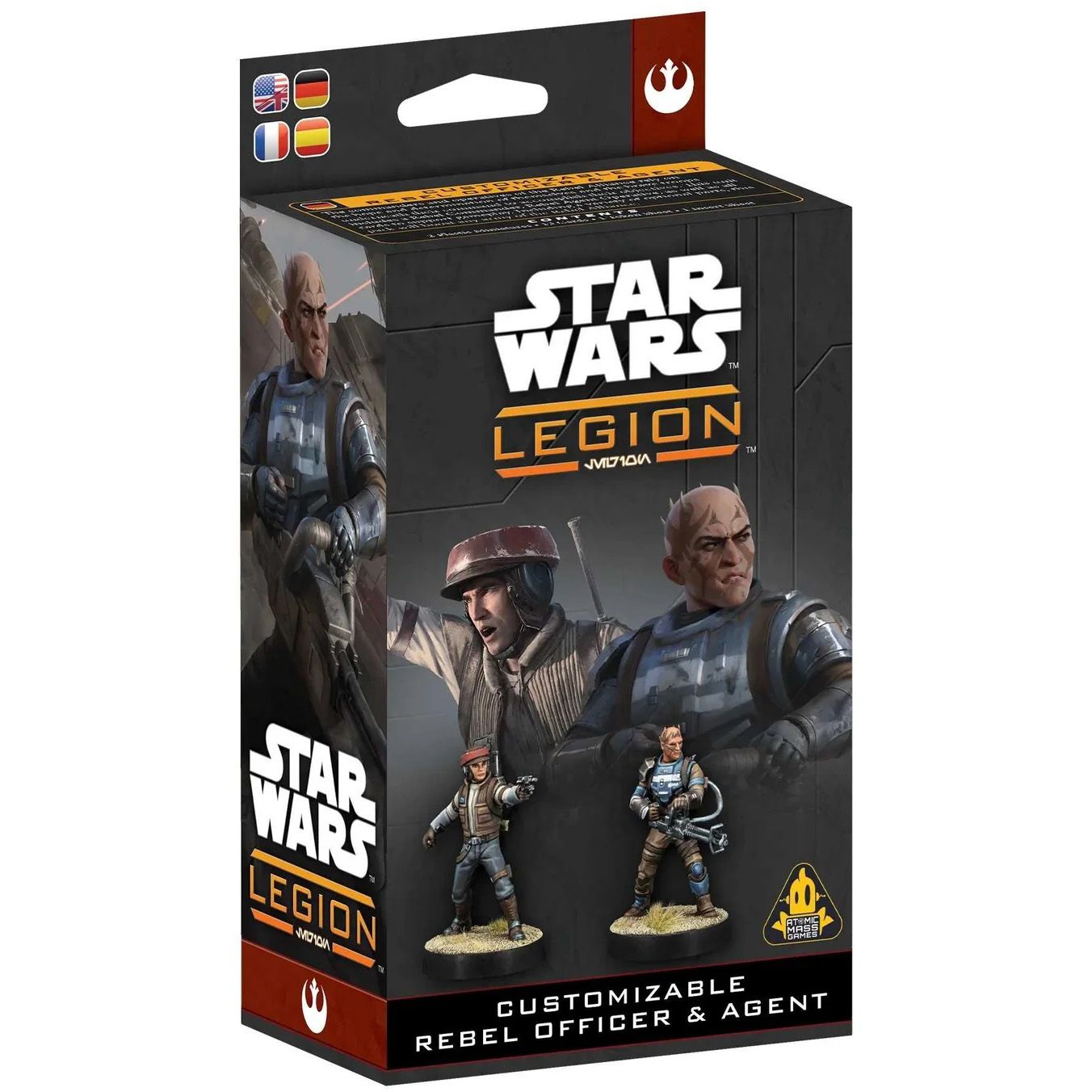Star Wars: Legion – Customizable Rebel Officer and Agent