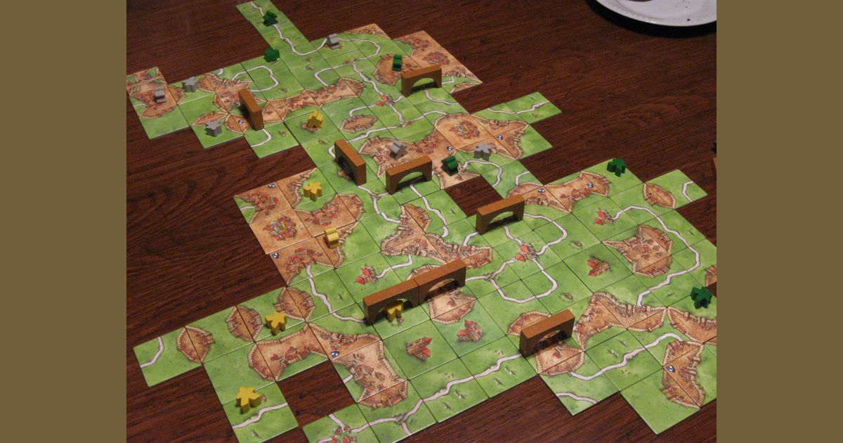 Carcassonne: Bridges, Castles and Bazaars (Expansion 8)