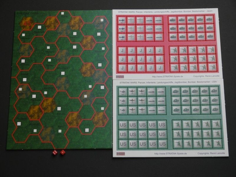 Stratak Wars: Test- und Reiseset / Test and Travel Set