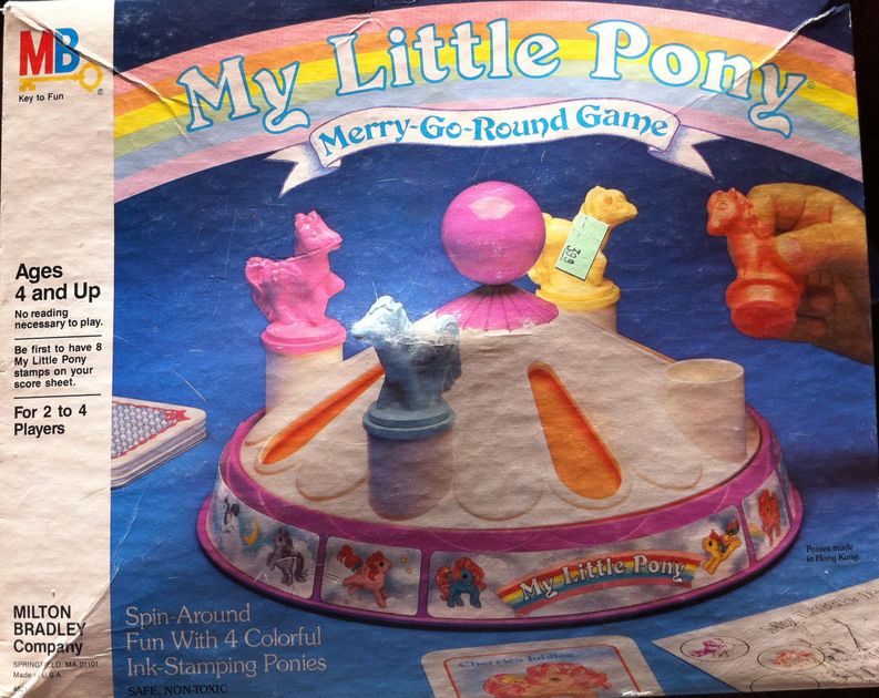 My Little Pony Merry Go Round Game Board Game BoardGameGeek