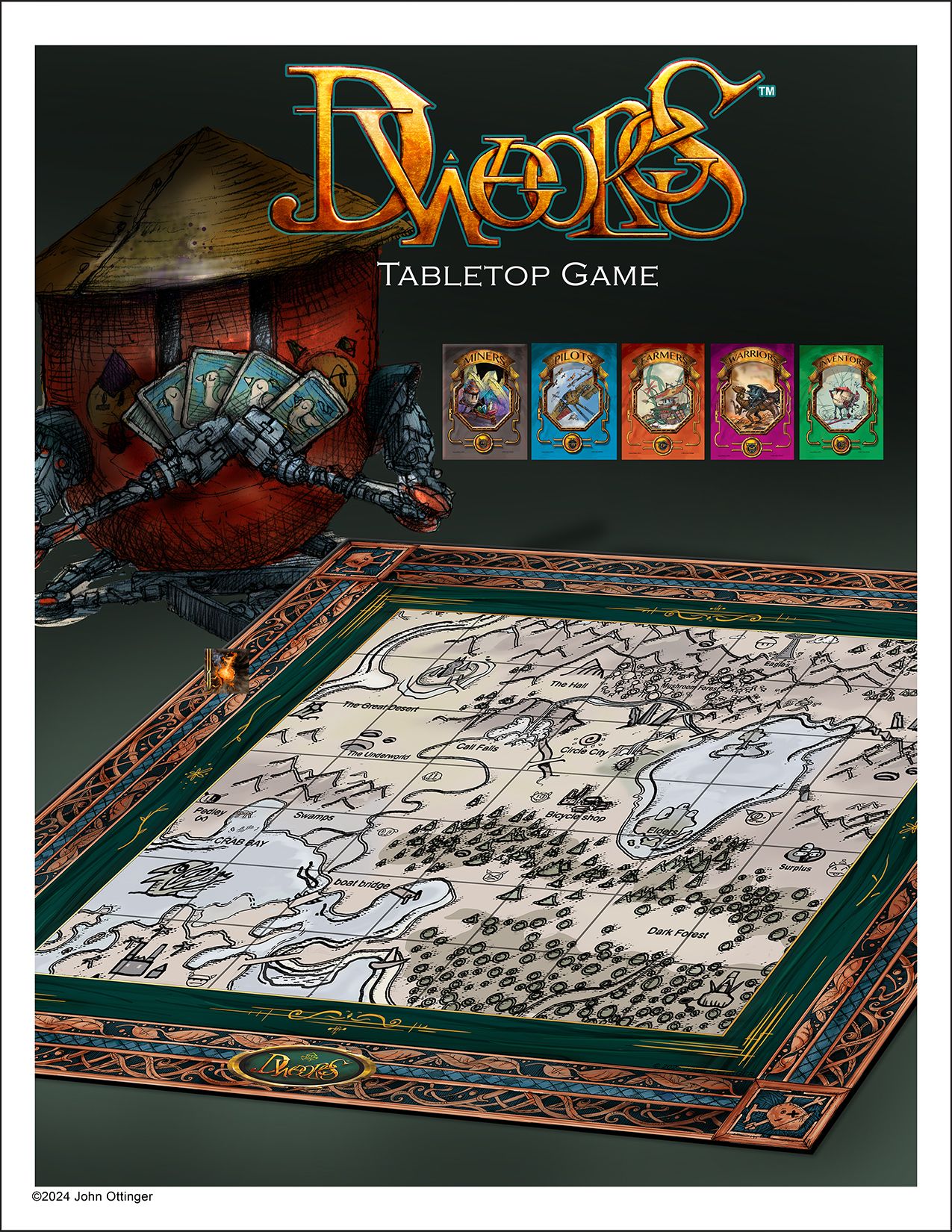 Cover art for Dweores: The Last Five Great Tribes