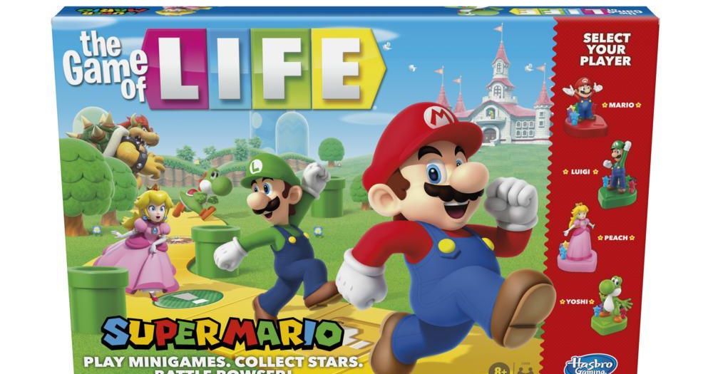 Hasbro The Game Of Life: Super Mario Edition Board Game - Shop