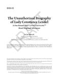 RPG Item: BIS6-05: The Unauthorized Biography of Lady Constance Lendel