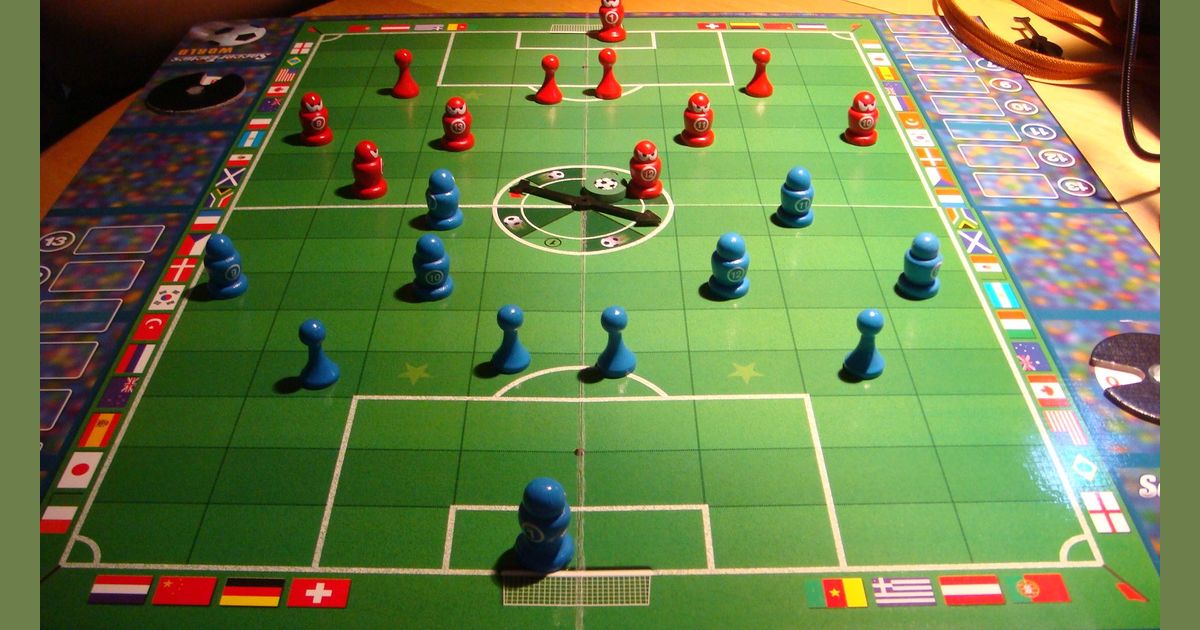soccer tactics world board game