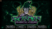 Video Game: Ascension: Immortal Heroes