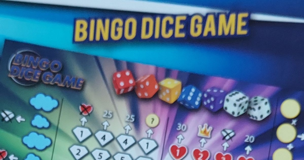Bingo Dice Game Board Game BoardGameGeek