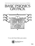RPG Item: Old School Adventures Accessories GM2a: Basic Psionics GM Pack