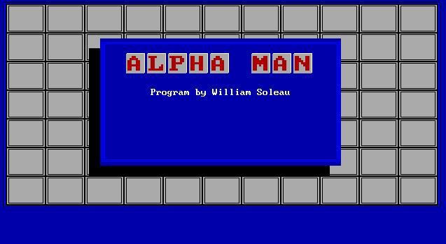 Alpha Man box art