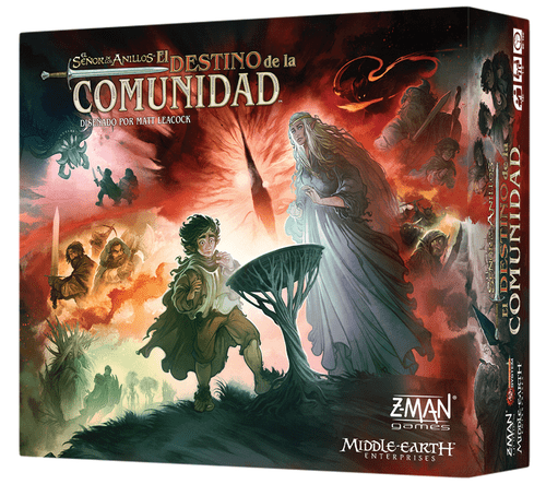 Caja del juego El Señor de los Anillos: El Destino de la Comunidad