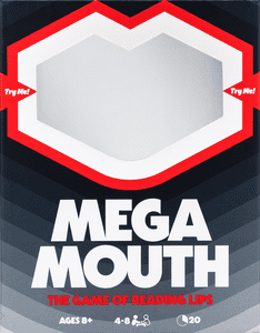 Mega Mouth The Game of Reading Lips - 4-8 Players - Brand New Party Board  Game