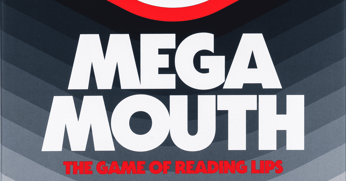 Mega Mouth Board Game - The Game of Reading Lips