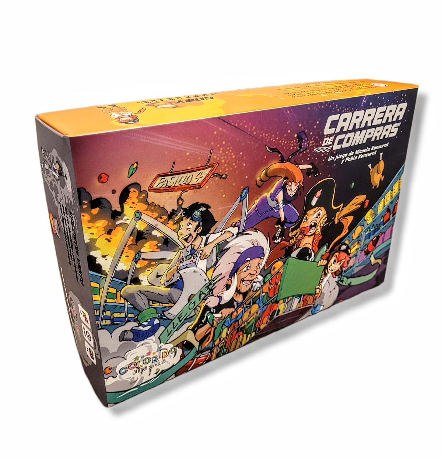 Carrera de Compras box art