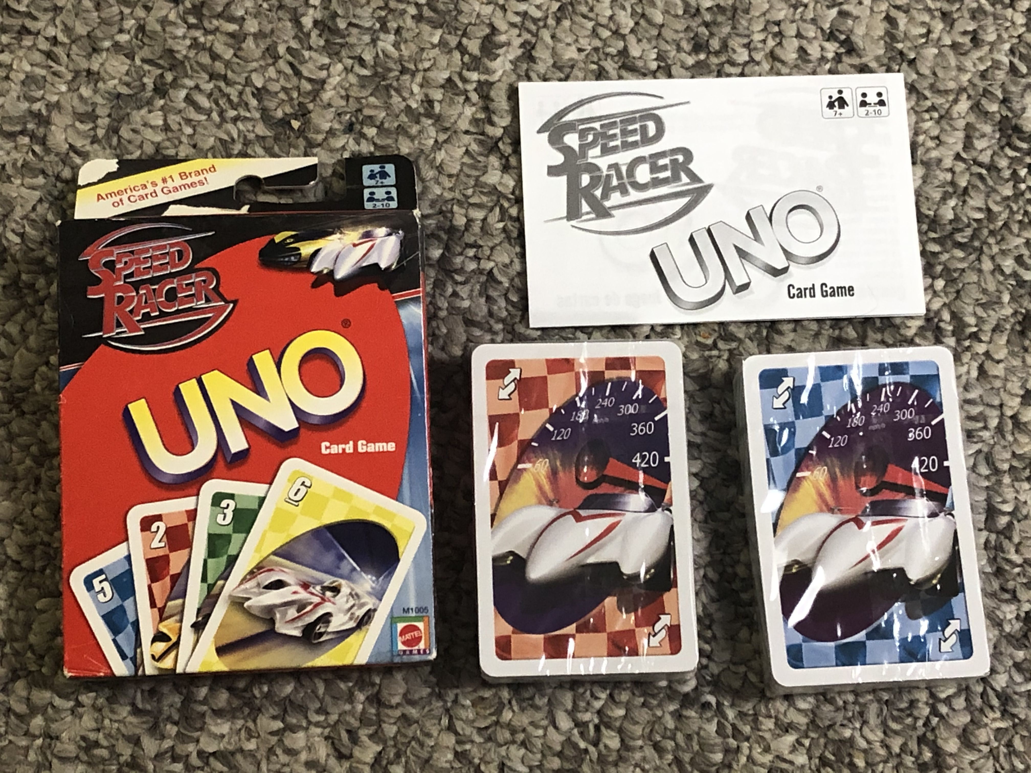 UNO: Speed Racer doboz