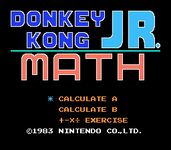 Video Game: Donkey Kong Jr. Math