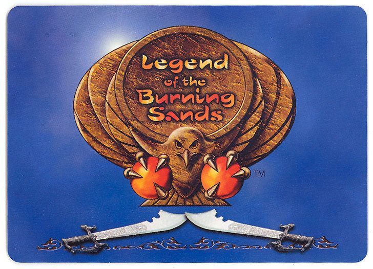 Secret Well Legend of the Burning Sands CCG LBS