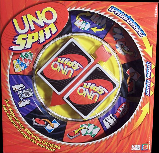 Uno Spin Board Game Boardgamegeek