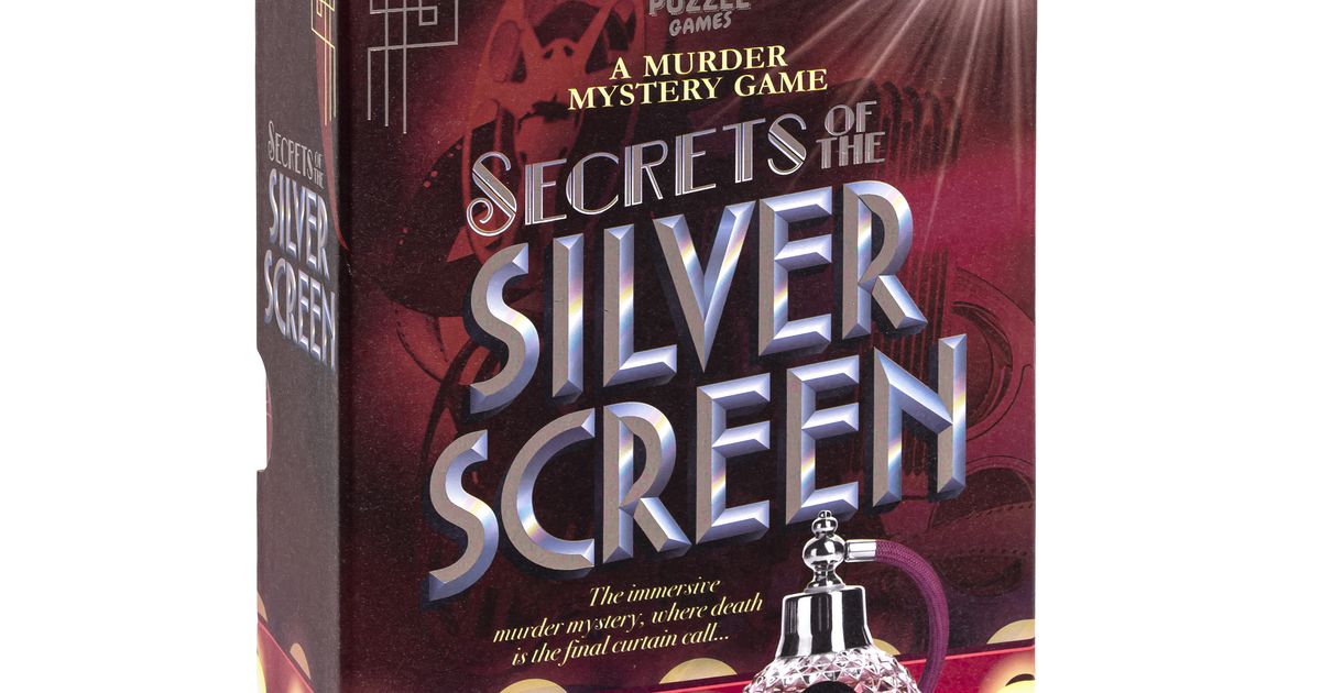 Professor Puzzle Silver Screen Murder Mystery Game