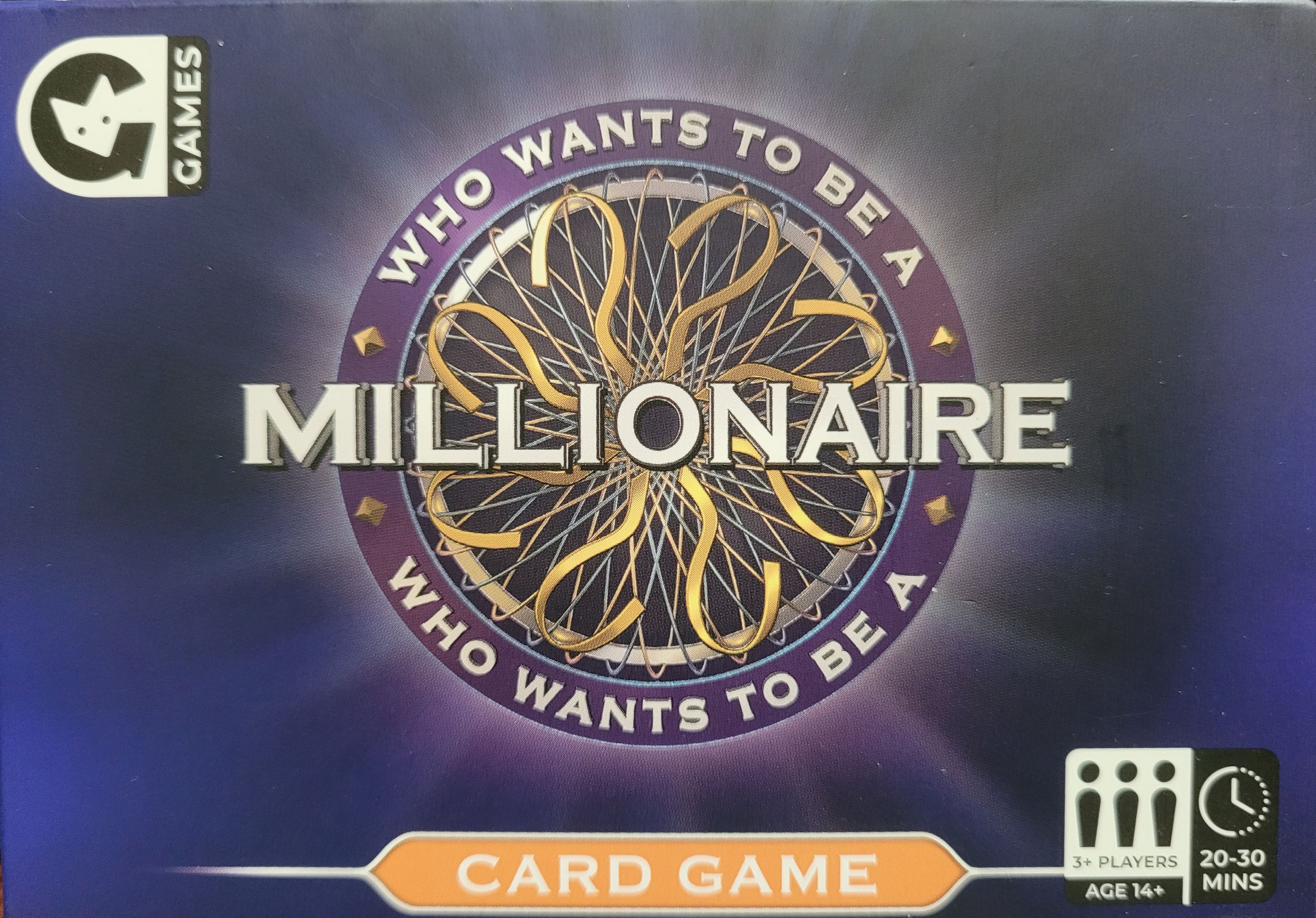 Who Wants To Be A Millionaire Card Game