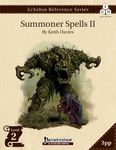 RPG Item: Echelon Reference Series: Summoner Spells II (3PP)