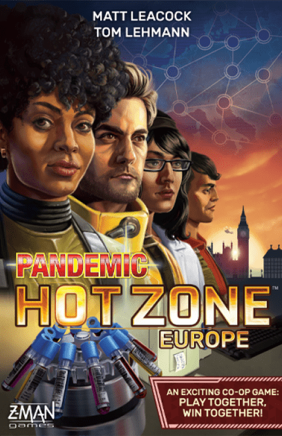 Pandemic Hot Zone North America Quick Play Family Board Game Z-Man Games ZM7141 