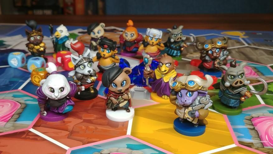My Little Scythe Painted Miniatures My Little Scythe Image Boardgamegeek boardgamegeek