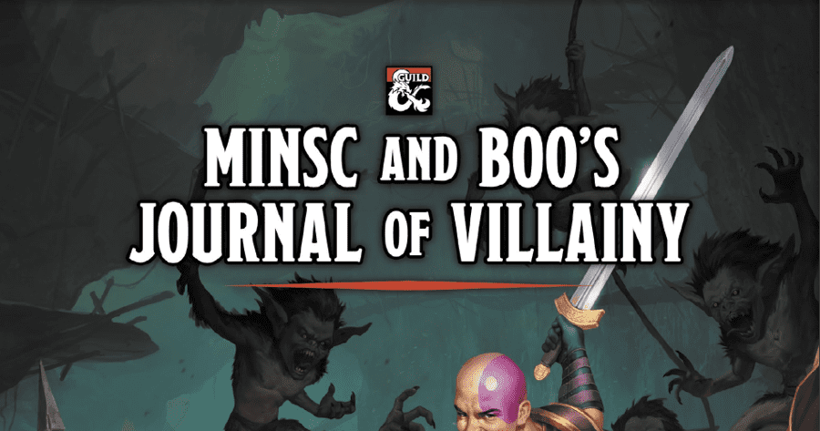 Minsc and Boo s Journal of Villainy RPG Item RPGGeek