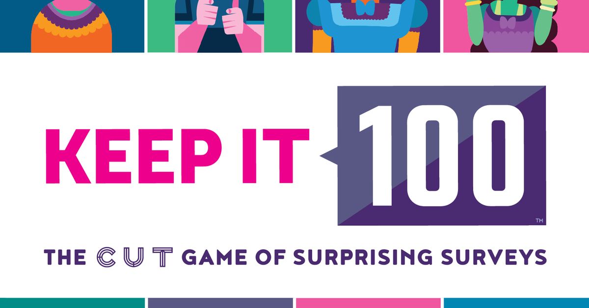  Keep IT 100: The Card Game by Cut – Surprising Surveys