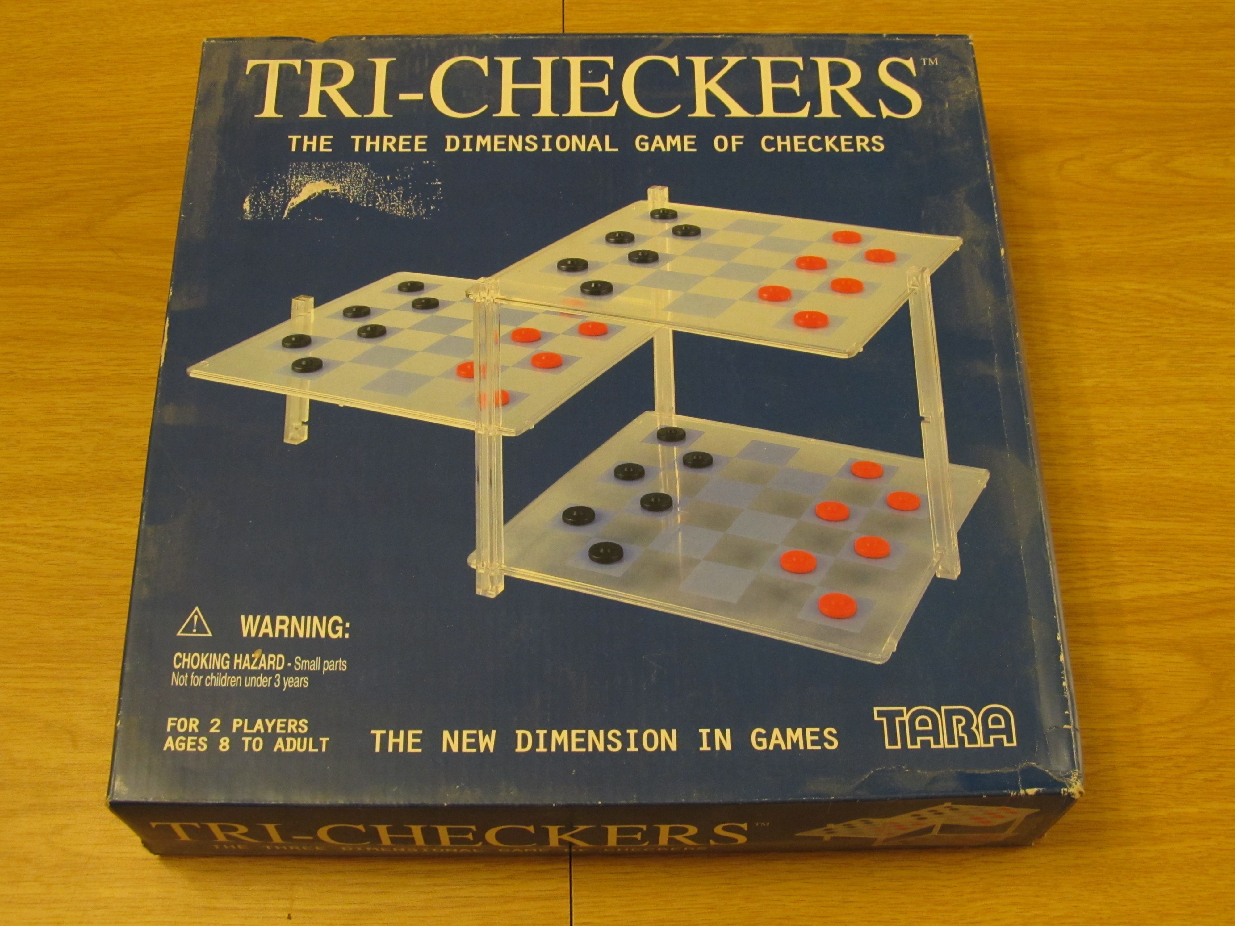 Tri-Checkers box art
