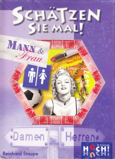 Schätzen Sie mal! Mann & Frau