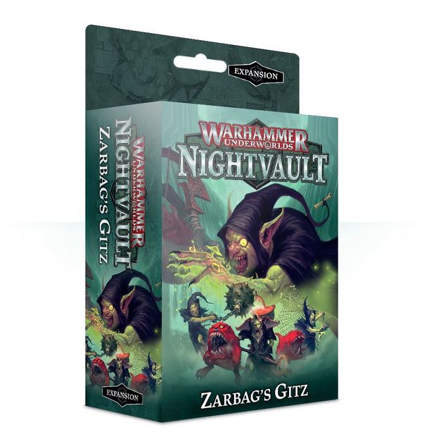 Warhammer enfers-nightvault-zarbag 'Gitz cartes