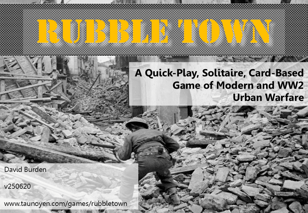 Cover art for Rubble Town
