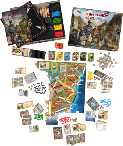 Board Game: Ticket to Ride Legacy: Legends of the West