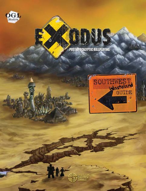 Exodus Post-Apocalyptic RPG Southwest Wasteland Guide  RPG Item  RPGGeek