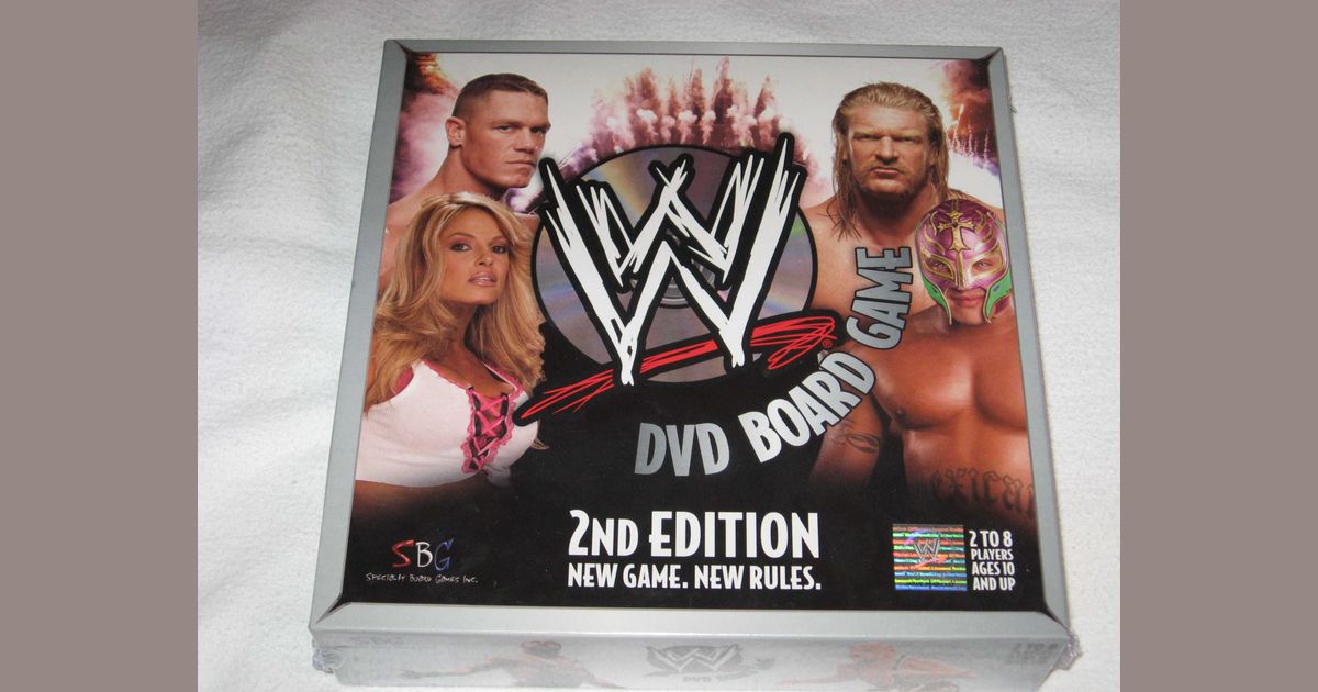 Wwe Dvd Board Game 2nd Edition Board Game Boardgamegeek