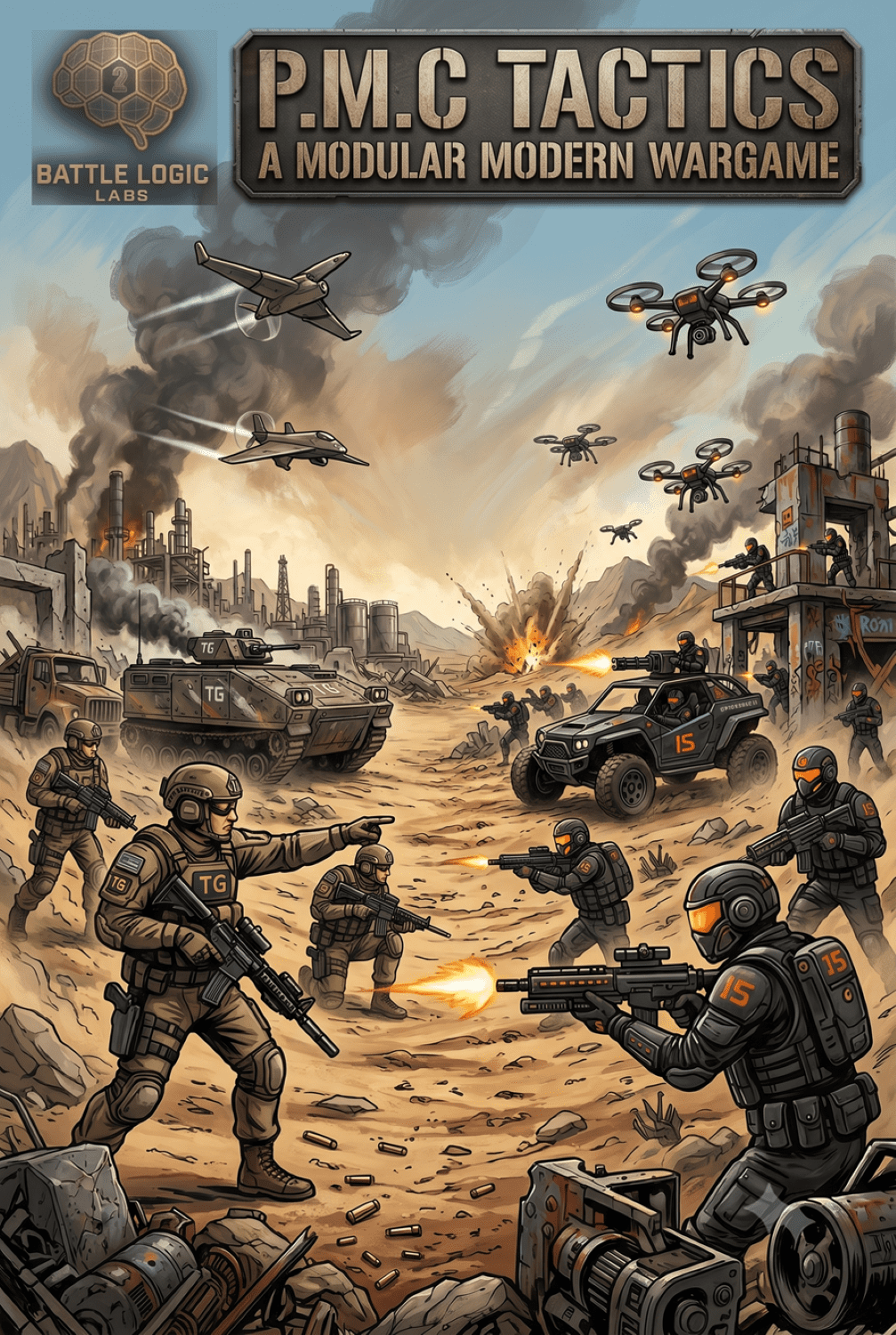 P.M.C Tactics: A Modular Modern Wargame